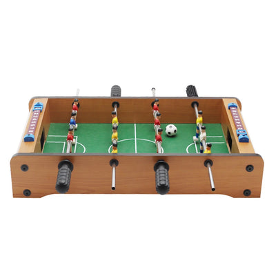 Mini Wooden Kids Children'S Table Football Machine Table Soccer Toys Outdoor Camping Hiking Tools Entertainment Indoor Game Gift