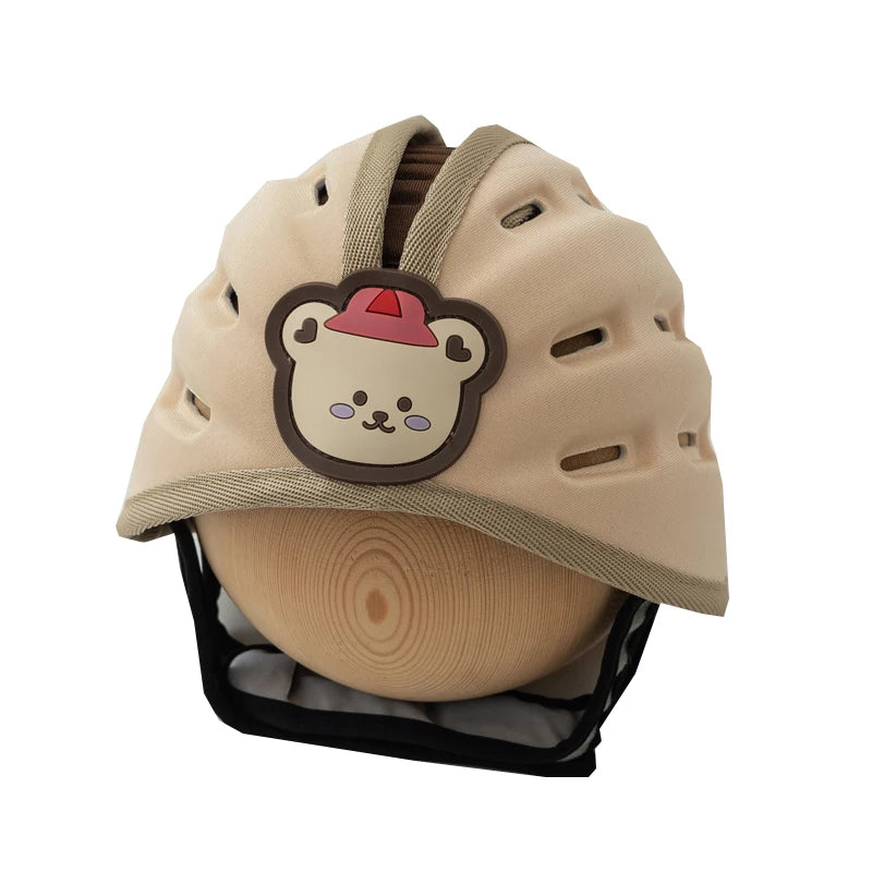 Cute Baby Head Protector Infant Helmet Learn to Walk Toddler Safety Products Bear Bunny Kids Safety Helmet for Play Cycling