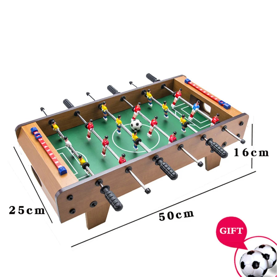 Mini Wooden Kids Children'S Table Football Machine Table Soccer Toys Outdoor Camping Hiking Tools Entertainment Indoor Game Gift