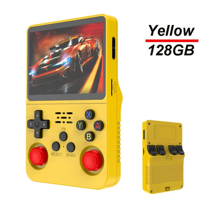 R36S Game Console Linux System 3.5 Inch Retro Handheld Video Games Consoles Built-In Classic Games 128G Portable Games Player