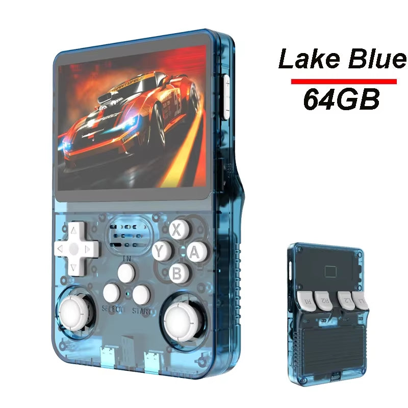 R36S Game Console Linux System 3.5 Inch Retro Handheld Video Games Consoles Built-In Classic Games 128G Portable Games Player