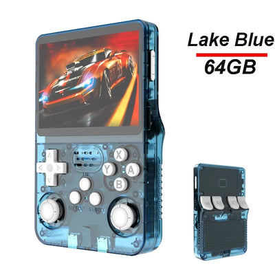 R36S Game Console Linux System 3.5 Inch Retro Handheld Video Games Consoles Built-In Classic Games 128G Portable Games Player