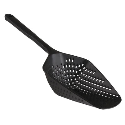 Silicone Kitchen Tools Ice Scoop Plastic Water Trap Ledge Leaky Spoon Cooking Leaky Spatula Strainer Kitchen Gadgets Accessories