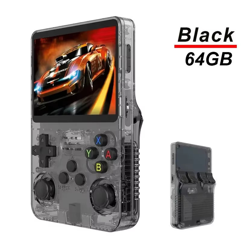 R36S Game Console Linux System 3.5 Inch Retro Handheld Video Games Consoles Built-In Classic Games 128G Portable Games Player