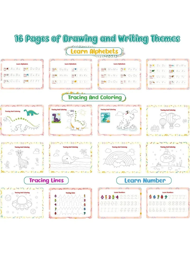 Montessori Toys for Toddler Busy Book: Preschool Learning Activities 3 4 5 Year Old Boys Girls Kids Gifts