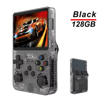 R36S Game Console Linux System 3.5 Inch Retro Handheld Video Games Consoles Built-In Classic Games 128G Portable Games Player