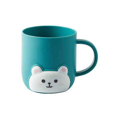 1-2Pcs Bathroom Toothbrush Cup Children Bear Student Dormitory Cute Cartoon Gargle Plastic Kids Products Household Merchandises
