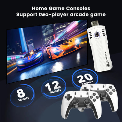 New X2LK Game Stick Mini Video Games Consoles Retro Handheld 20000 Games Player HD Video Game Stick 2.4G Double Wireless Control
