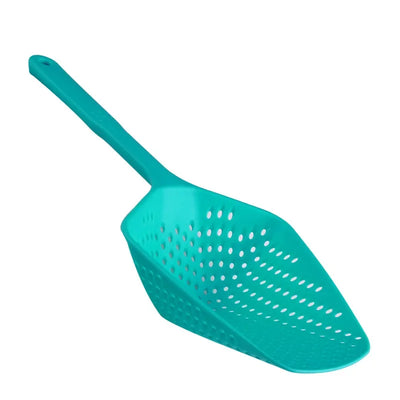 Silicone Kitchen Tools Ice Scoop Plastic Water Trap Ledge Leaky Spoon Cooking Leaky Spatula Strainer Kitchen Gadgets Accessories