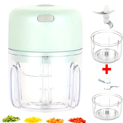 Portable Electric Garlic Masher Crusher 100/250Ml Garlic Chopper USB Food Processor Kitchen Kitchen Gadgets Kitchen Tools