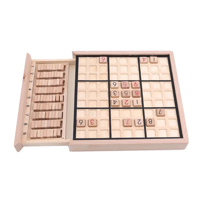 Sudoku Crosswords Montessori Wooden Educational Digits Inference Logic Games Latin Square Math Puzzles Number Place Games Toys