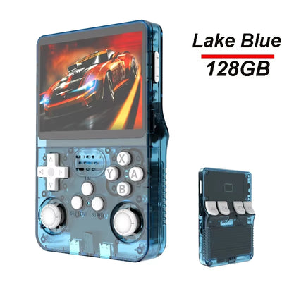 R36S Game Console Linux System 3.5 Inch Retro Handheld Video Games Consoles Built-In Classic Games 128G Portable Games Player
