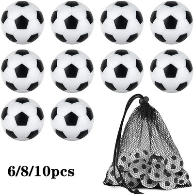 6/8/10Pcs Tabletop Soccer Replacement Ball 32Mm Soccer Player Gift Game Accessories Parent-Child Interactive Soccer Board Game