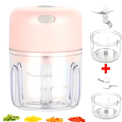 Portable Electric Garlic Masher Crusher 100/250Ml Garlic Chopper USB Food Processor Kitchen Kitchen Gadgets Kitchen Tools