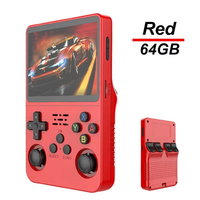 R36S Game Console Linux System 3.5 Inch Retro Handheld Video Games Consoles Built-In Classic Games 128G Portable Games Player